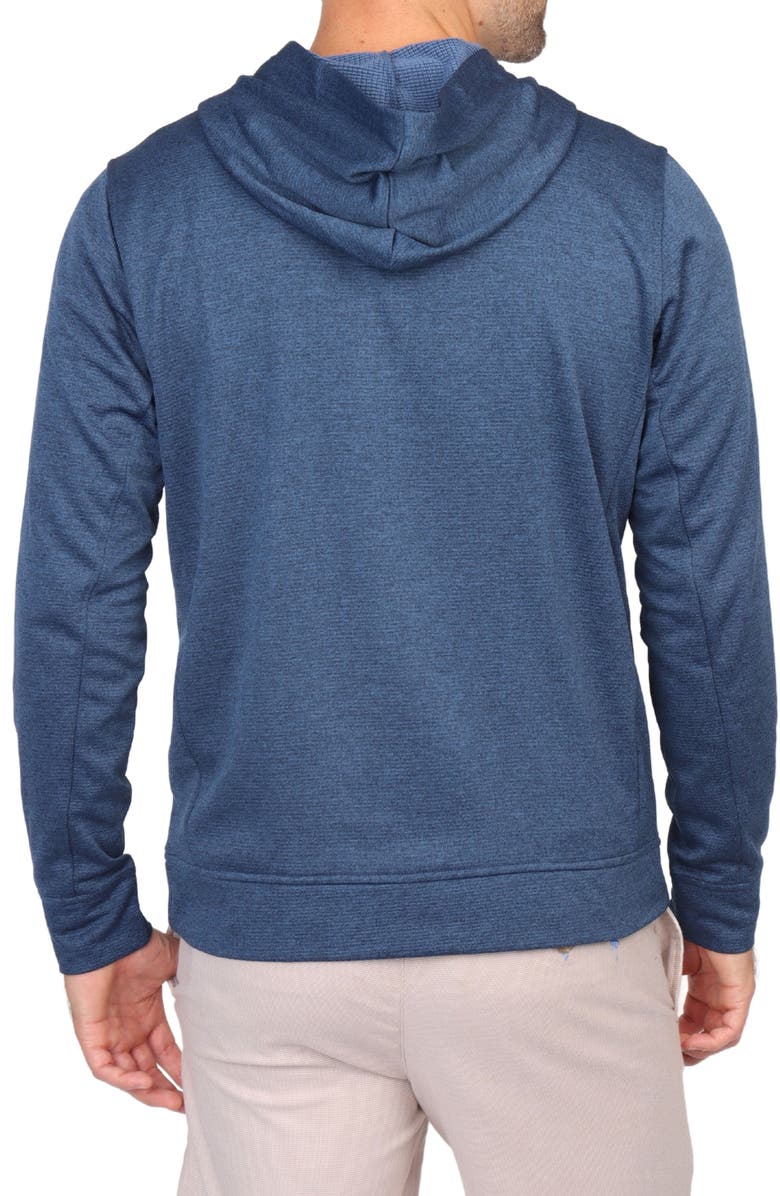 TailorByrd Performance Quarter Zip Hoodie, Alternate, color, Indigo Blue