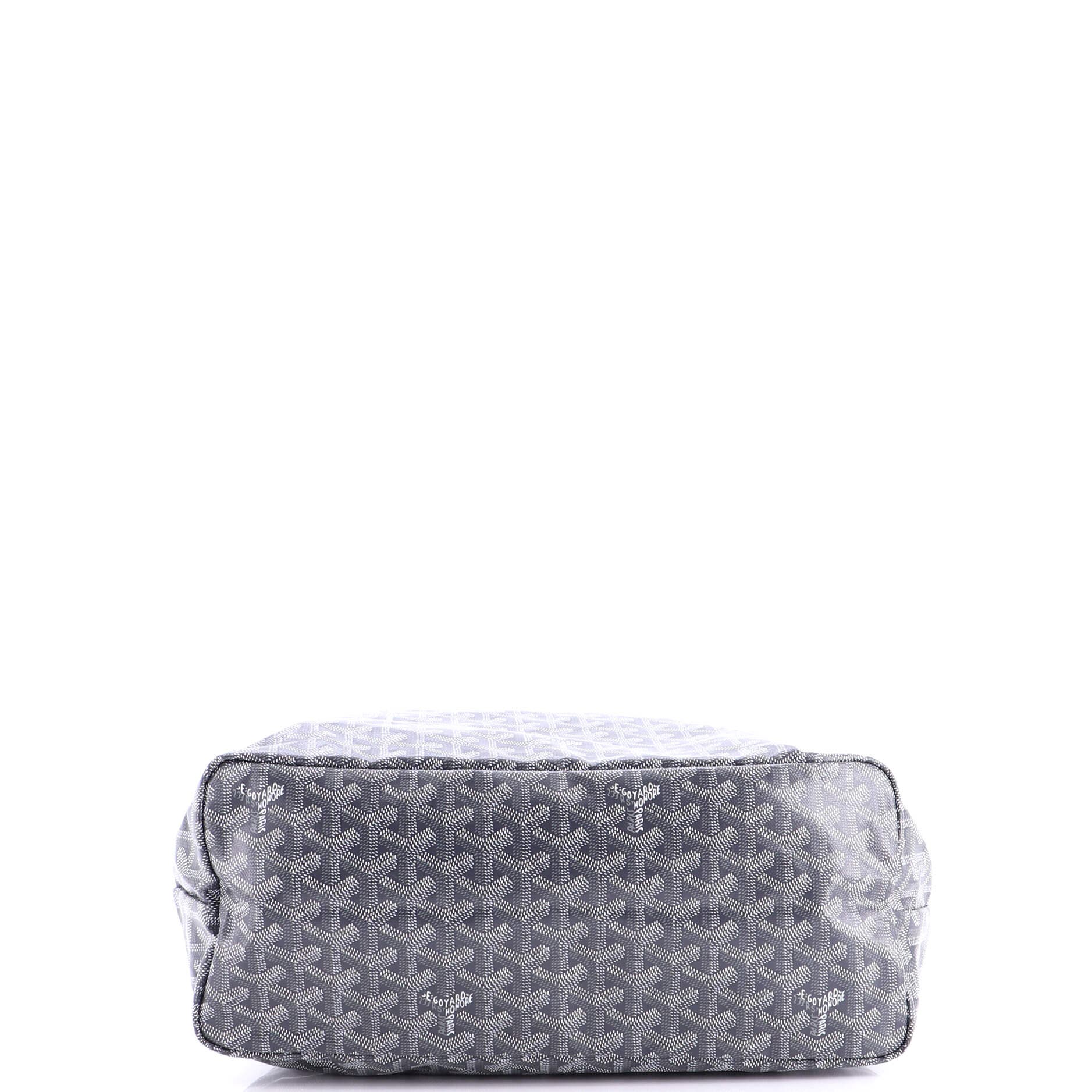 Pre-Owned Goyard Saint Louis Tote Coated Canvas PM, Alternate, color, Gray