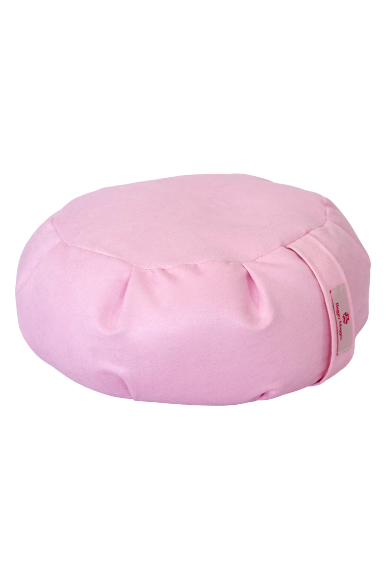 Zafu Meditation Cushion, Main, color, Pink Ribbon