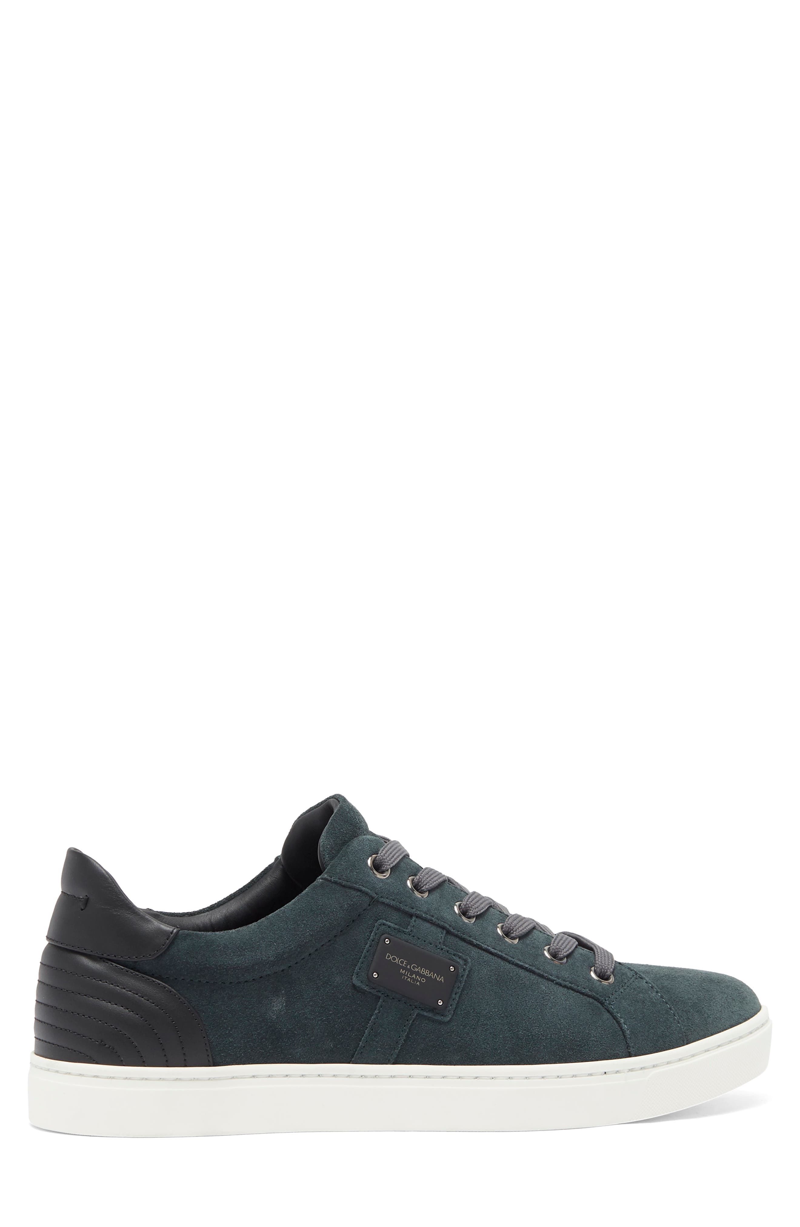 Dolce&Gabbana Suede Low Top Sneaker, Alternate, color, 