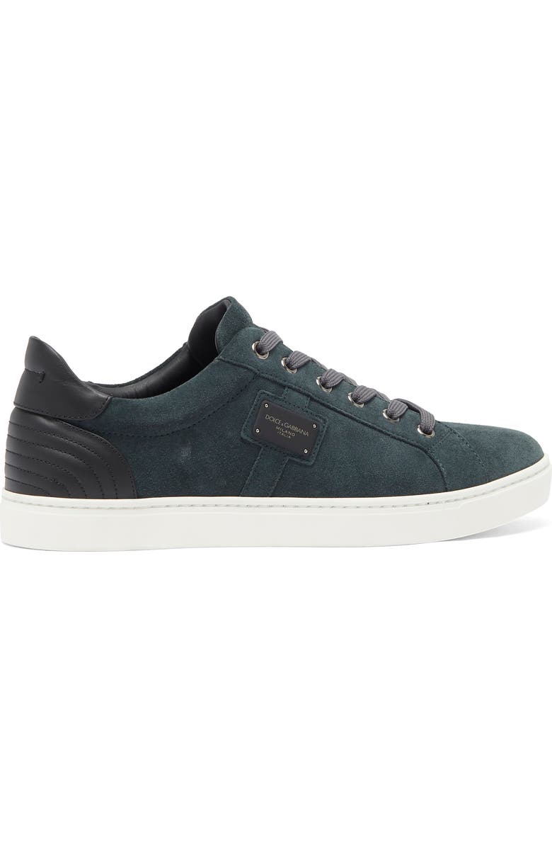 Dolce&Gabbana Suede Low Top Sneaker, Alternate, color,