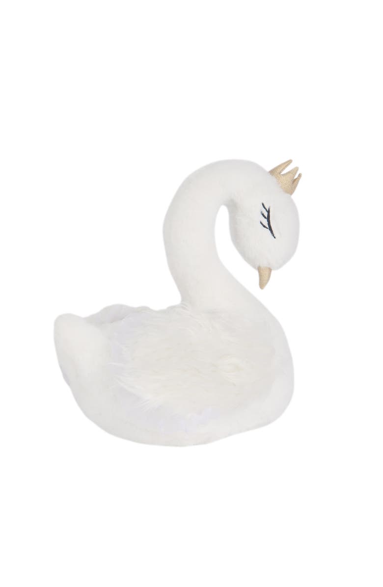 Lambs & Ivy Signature Swan Princess Plush Stuffed Animal Toy - Princess, Alternate, color, White