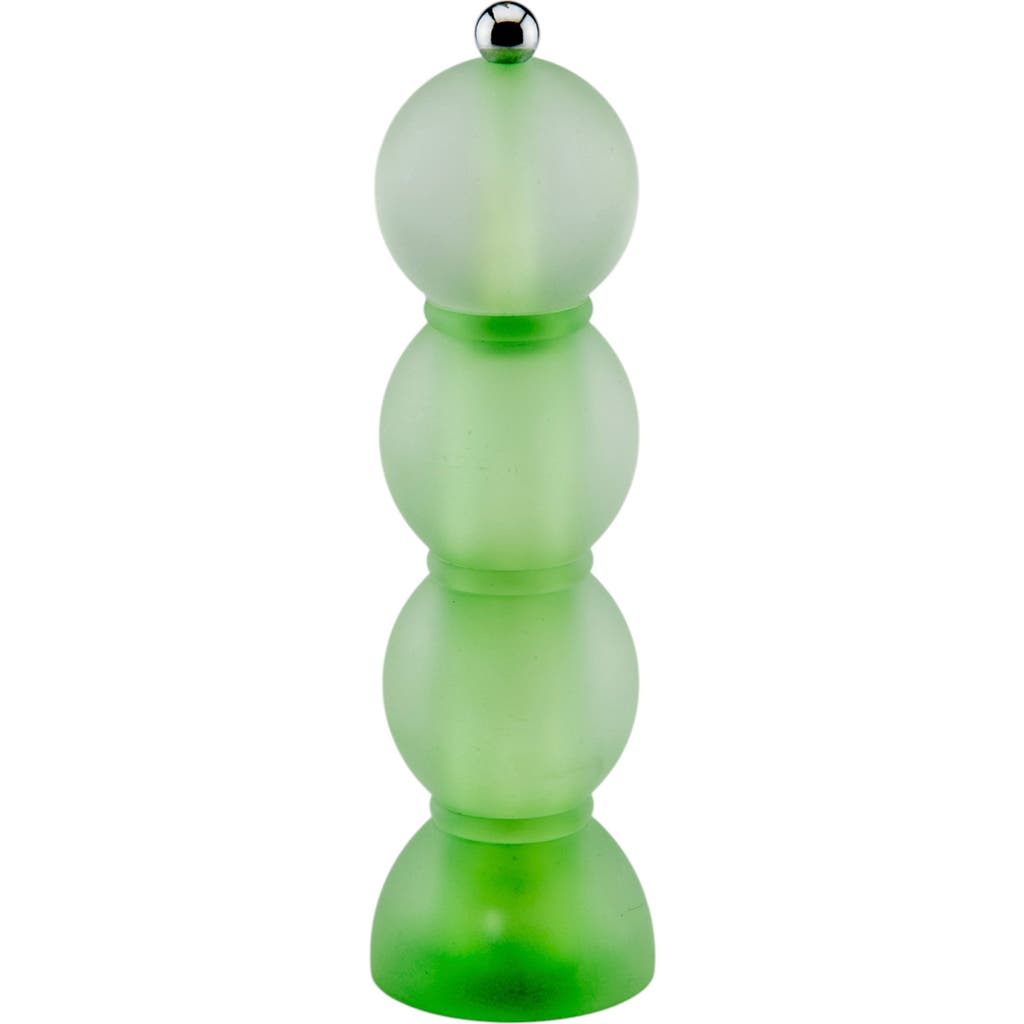 Addison Ross London Frost Salt & Pepper Mill In Green