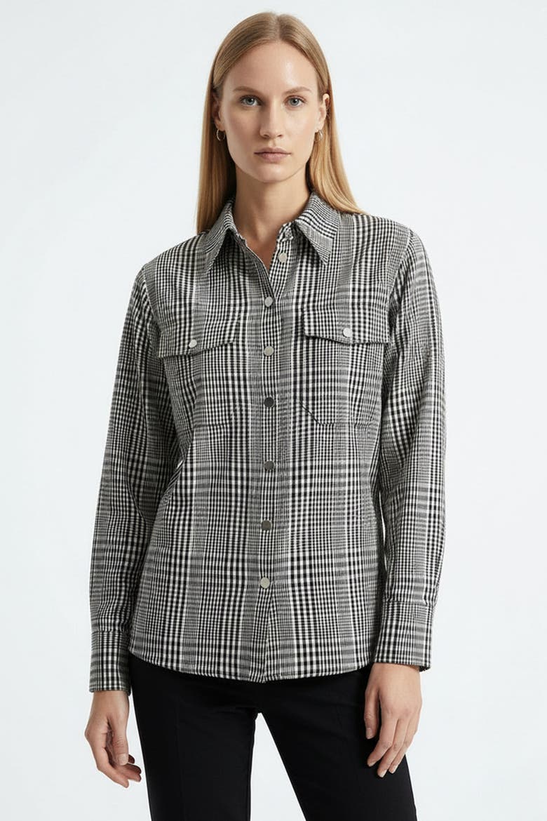 Hayley Long, Alternate, color, Black Striped