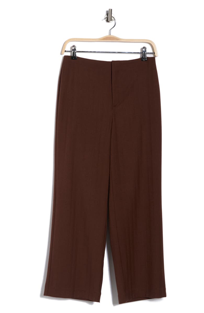 Reformation Joni Crop Pants, Main, color, Brown