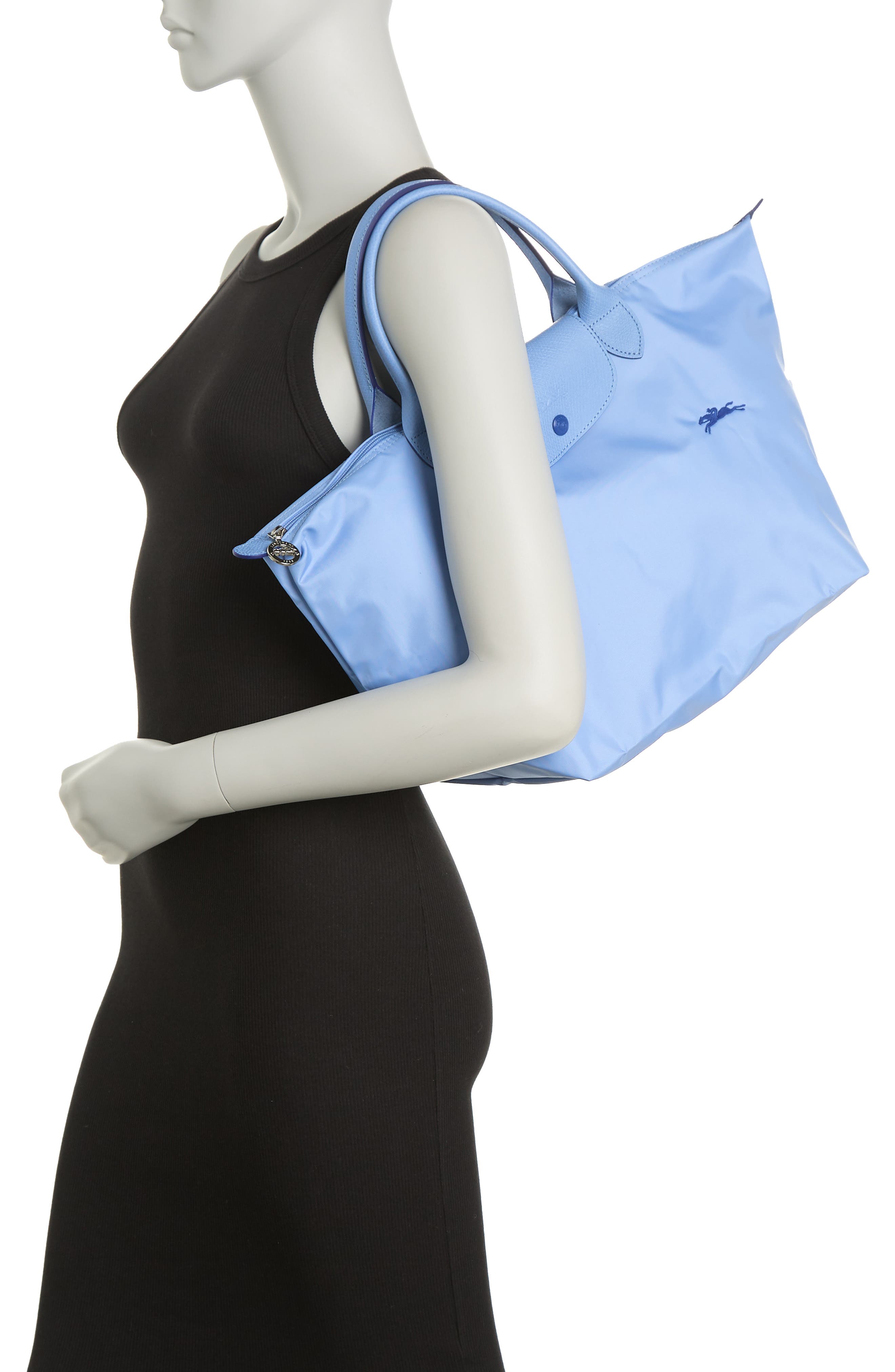 Longchamp Le Pliage Mid Top Handle Tote, Alternate, color, 