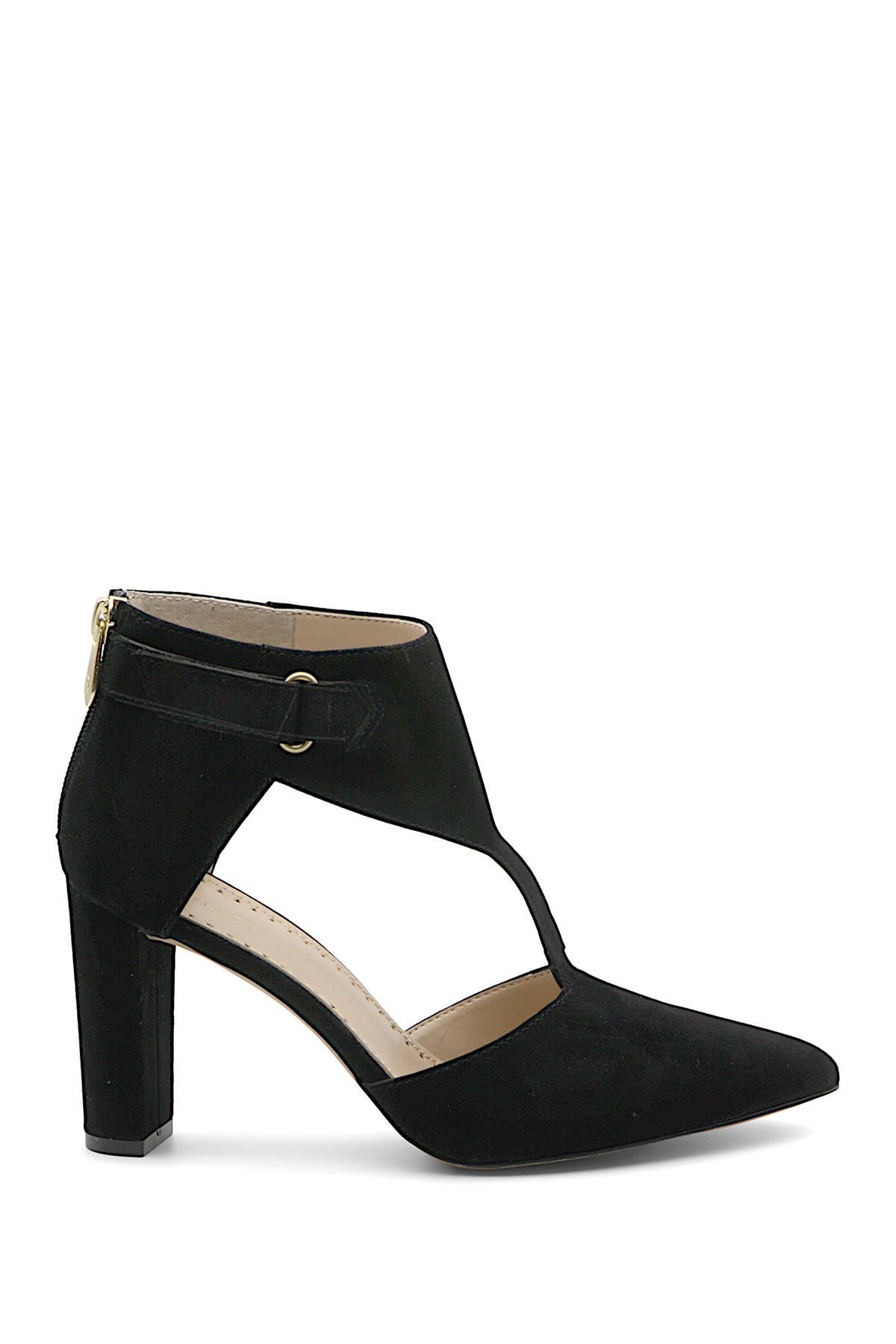 Adrienne Vittadini Nikos T-Strap Pointed Toe Pump, Alternate, color, 