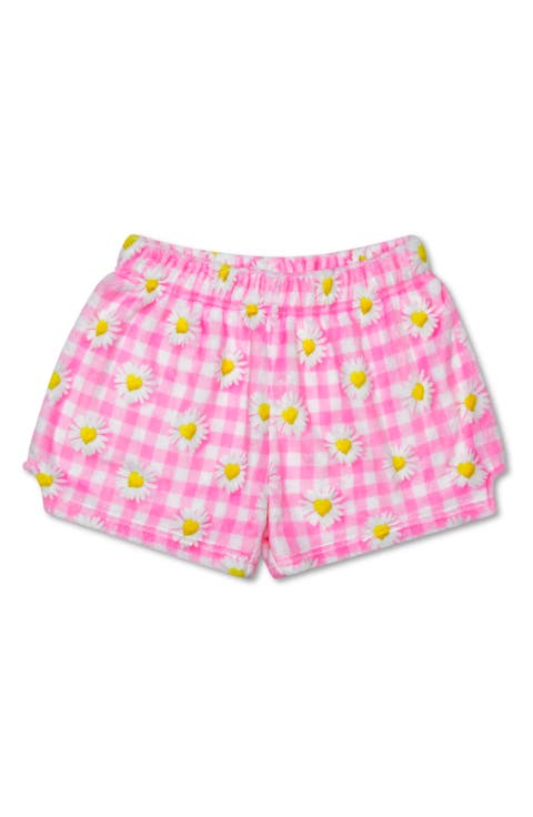 Kids' Daisy Love Plush Sleep Shorts (Little Kid & Big Kid)