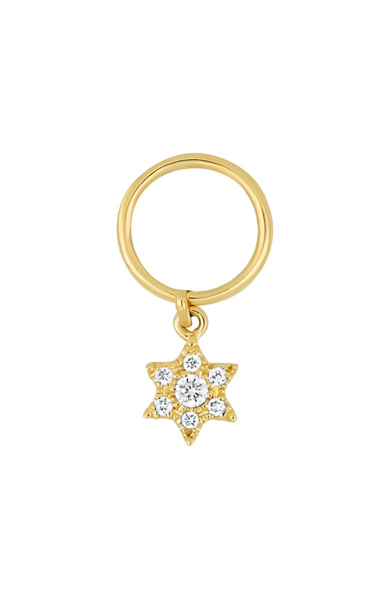 Bony Levy Icon Pavé Diamond Star of David Charm, Main, color,