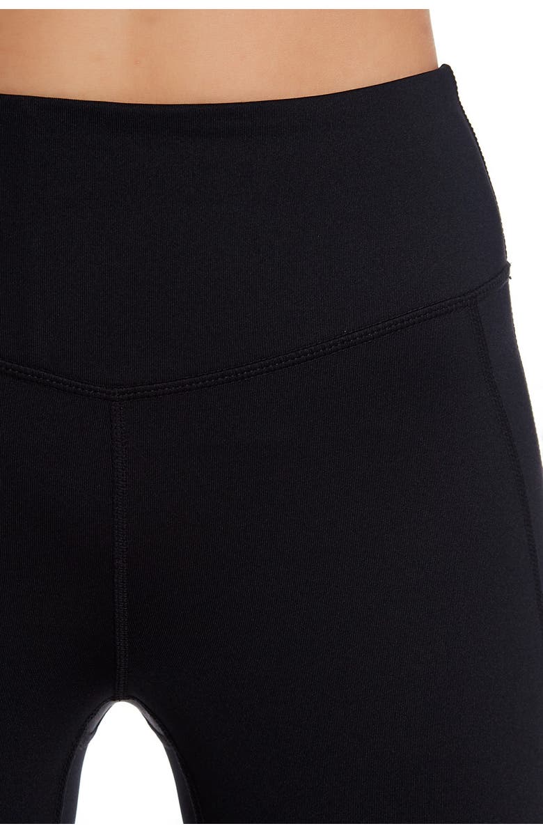 Z by Zella High Waisted Blocked Crop Leggings, Alternate, color, 