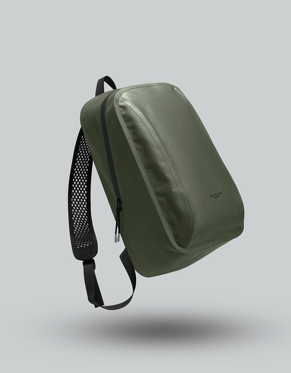Gaston Luga Lightweight DuoSeal Backpack 14" - Olive, Alternate, color, Olive