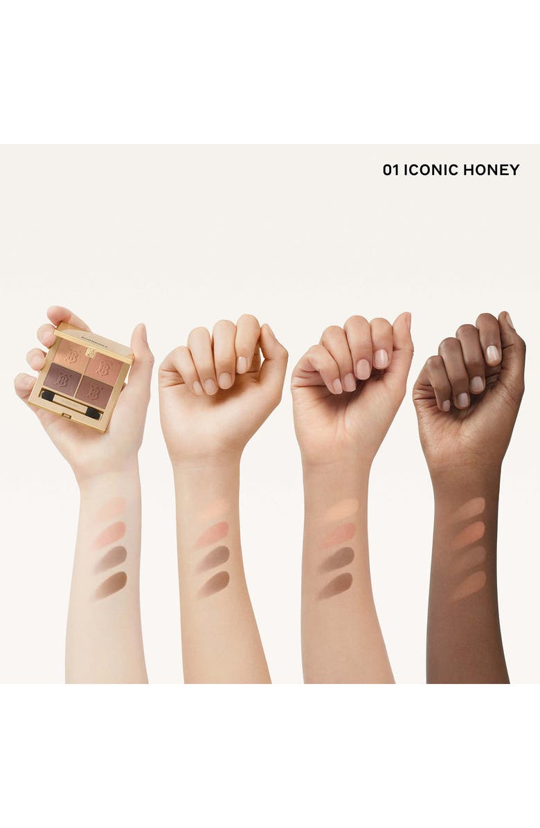 Burberry Russet Eye Quad Eyeshadow, Alternate, color, 01 Iconic Honey