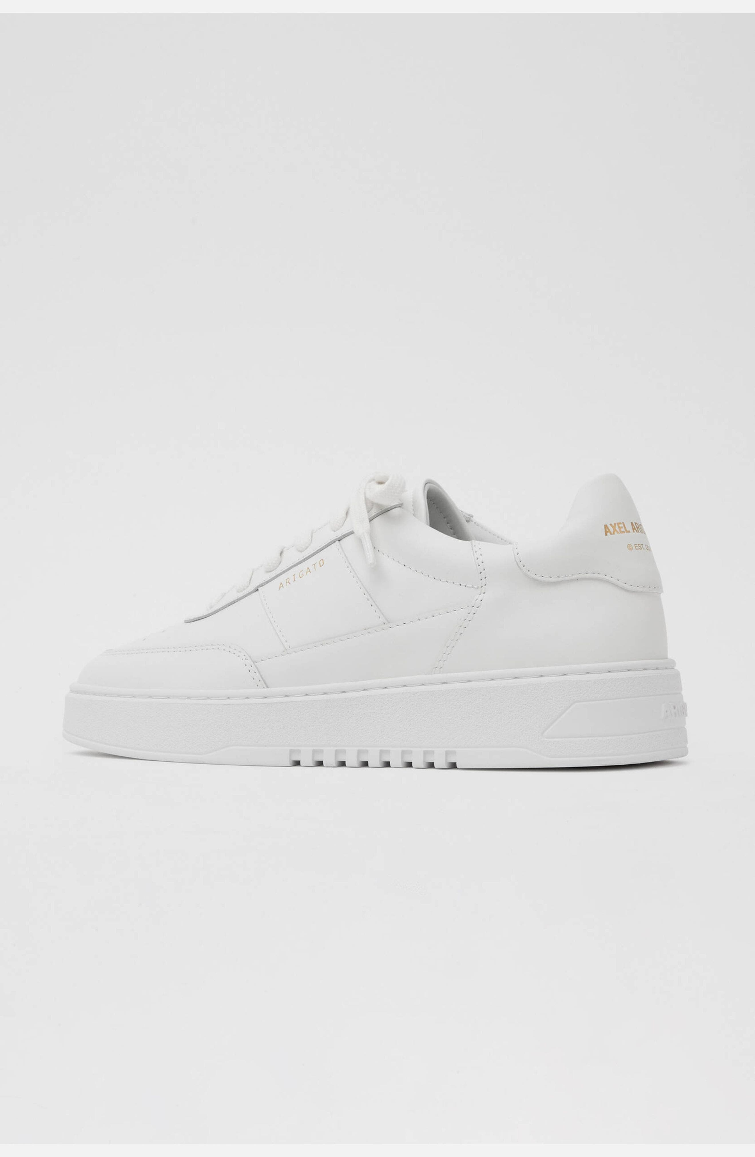 Axel Arigato Orbit Vintage Leather Sneaker, Alternate, color, White/White