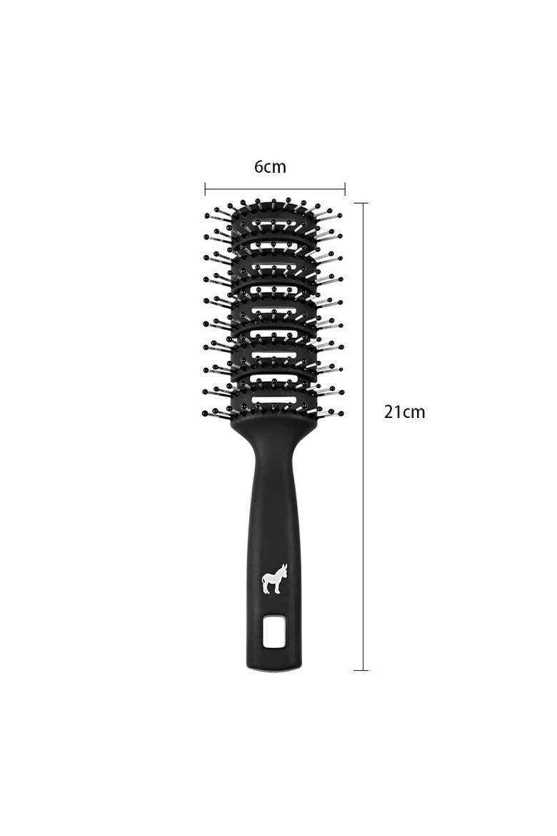 Ball Tipped Vented Hair Brush, Alternate, color, None