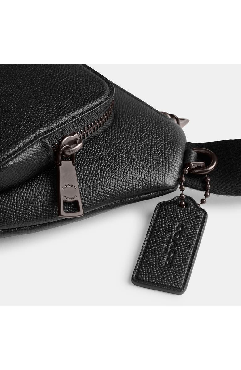 COACH Crossgrain Leather Belt Bag, Alternate, color,