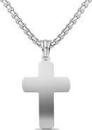 EDFORCE Polished Cross Pendant Necklace