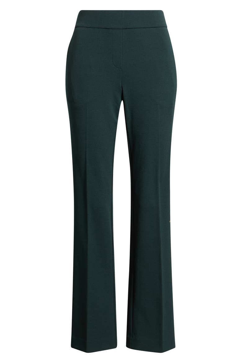 Slash Pocket Crepe Pull-On Pants, Alternate, color, TREELINE