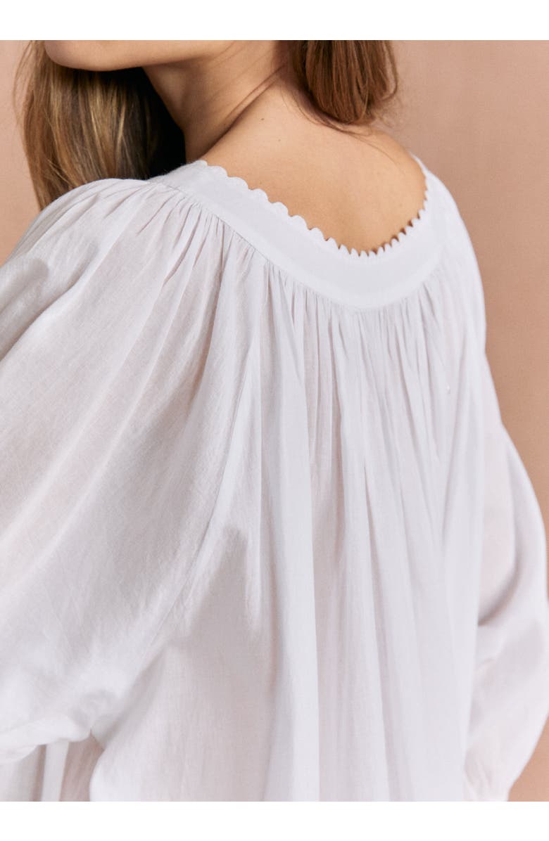 If Only If Isabel Nightdress, Alternate, color, White