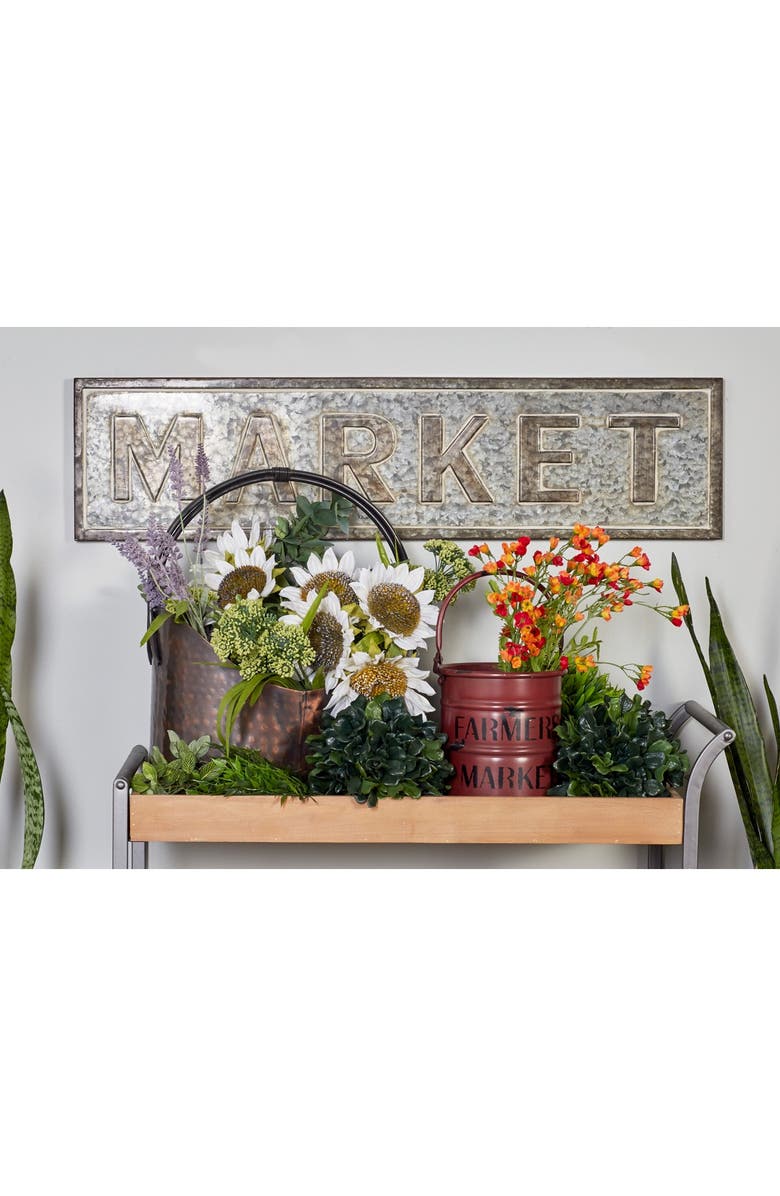 SONOMA SAGE HOME Gray Iron Farmhouse Wall Decor, Alternate, color, 