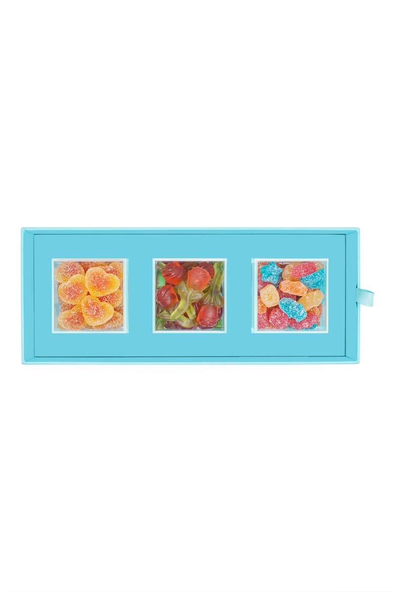 Thank You 3-Piece Candy Bento Box, Alternate, color, BLUE
