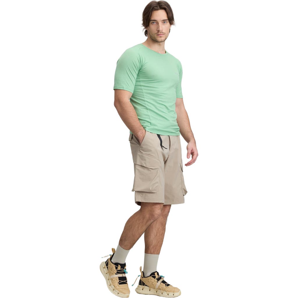 COZY ZERO Men's 100% Merino Reglan Tee in Apple Green  product