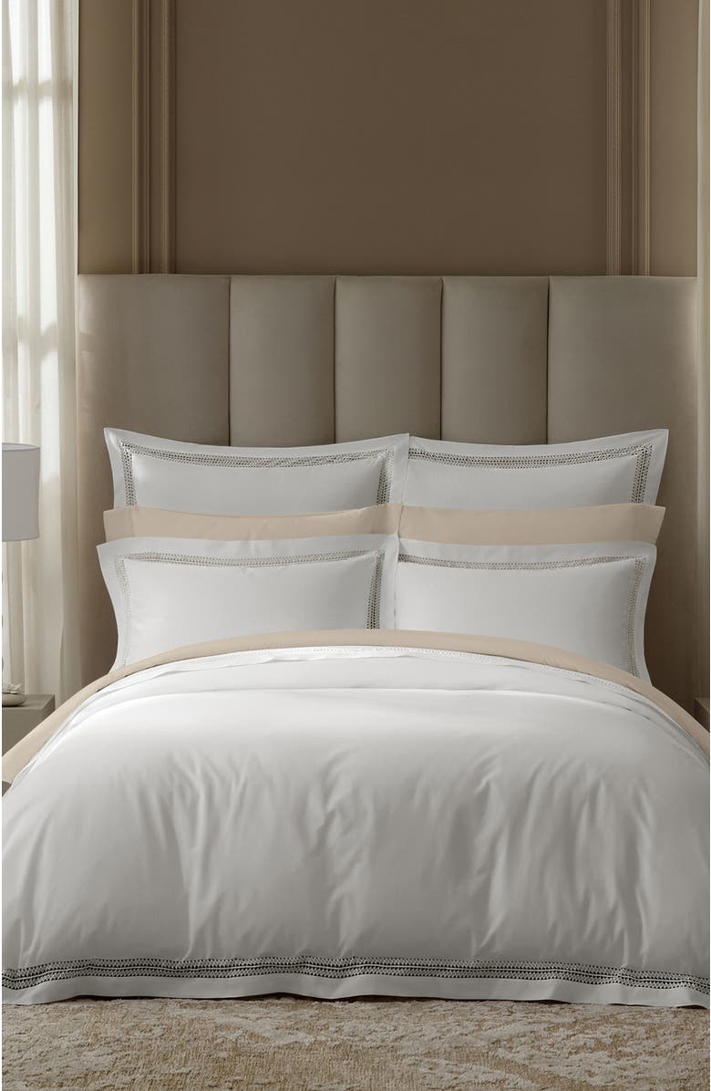 Togas Sevigny duvet cover, Alternate, color, White