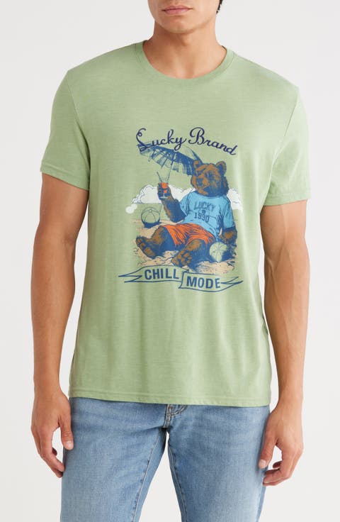 Chill Mode Bear Graphic T-Shirt
