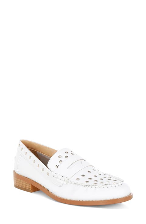 Oglavia Stud Penny Loafer (Women)