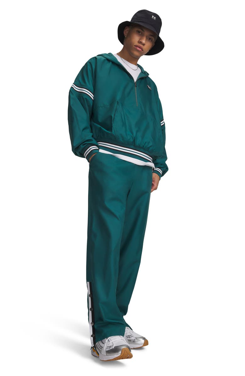 Under Armour Icon Woven Pants, Alternate, color, Rack Green