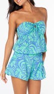 Roxy Ventura Strapless Cotton Babydoll Top