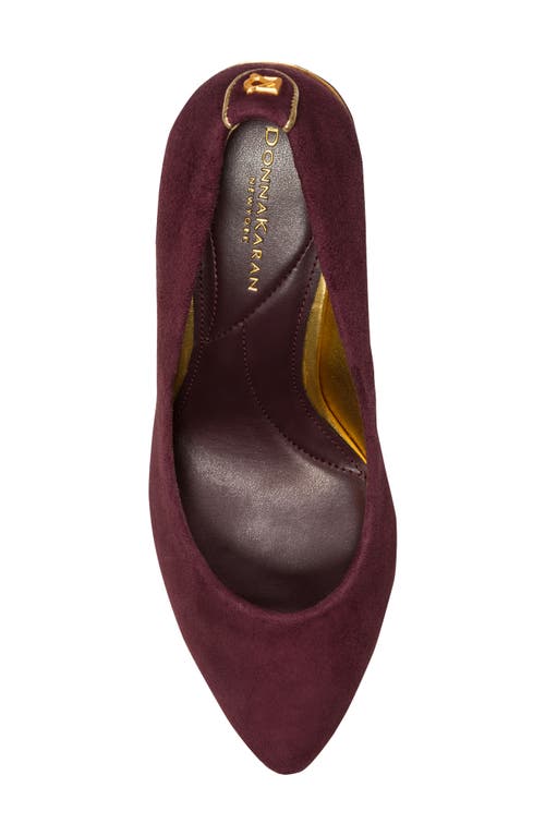 Donna Karan New York Romina Pump In Burgundy