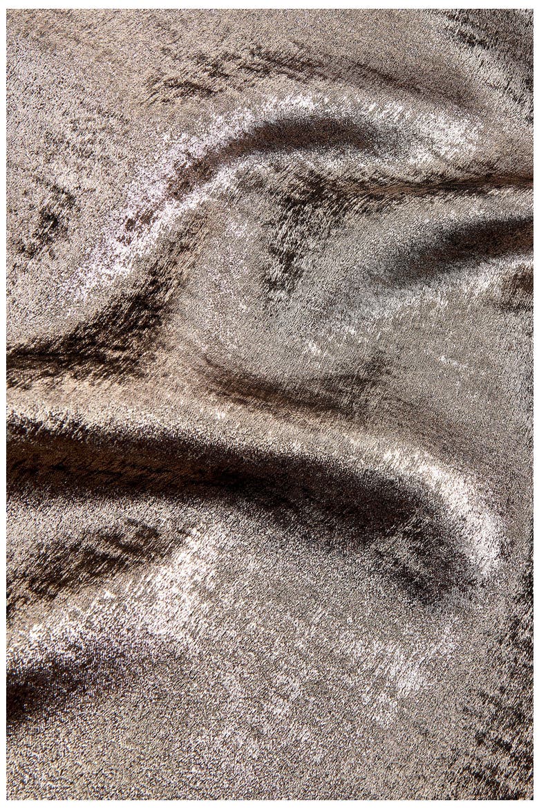 Wide Leg Metallic Pants, Alternate, color, CHAMPAGNE GOLD