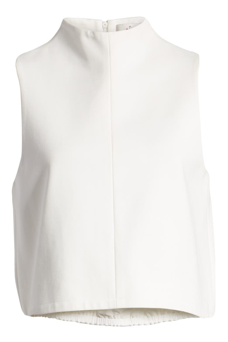 Funnel Neck Top, Alternate, color, IVORY