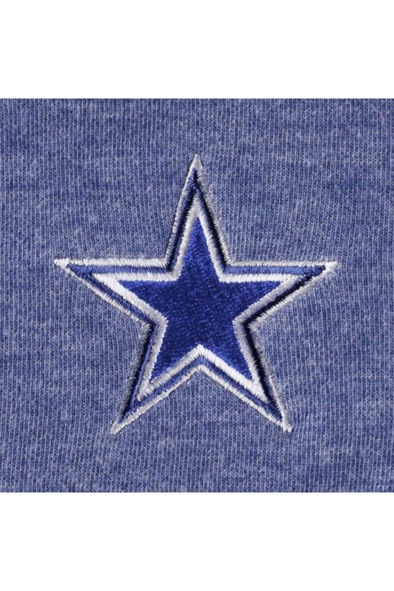 Women's Tommy Bahama Heathered Navy Dallas Cowboys Sport Sun Fade Full-Zip Sweatshirt, Alternate, color, Heather Navy
