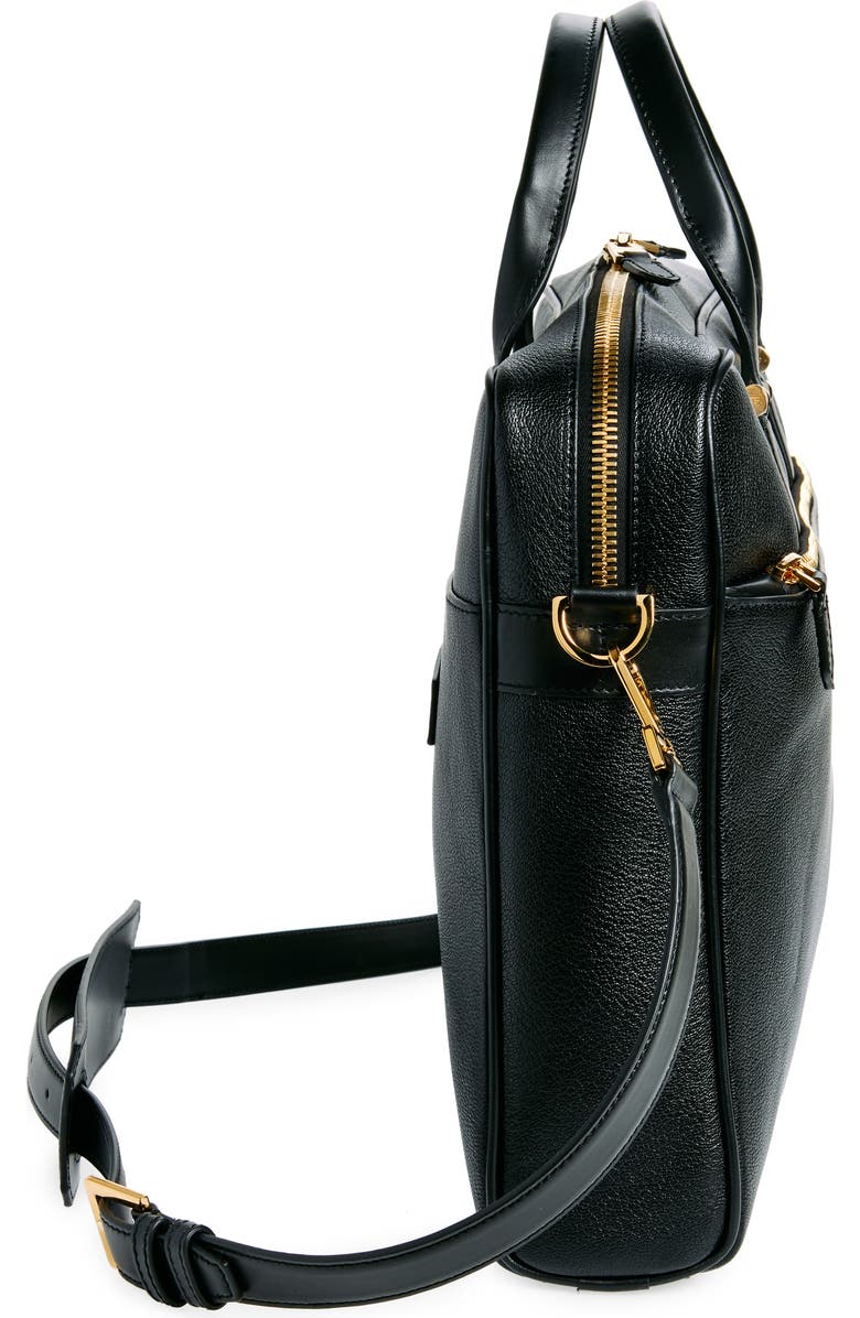 TOM FORD Leather Briefcase, Alternate, color,