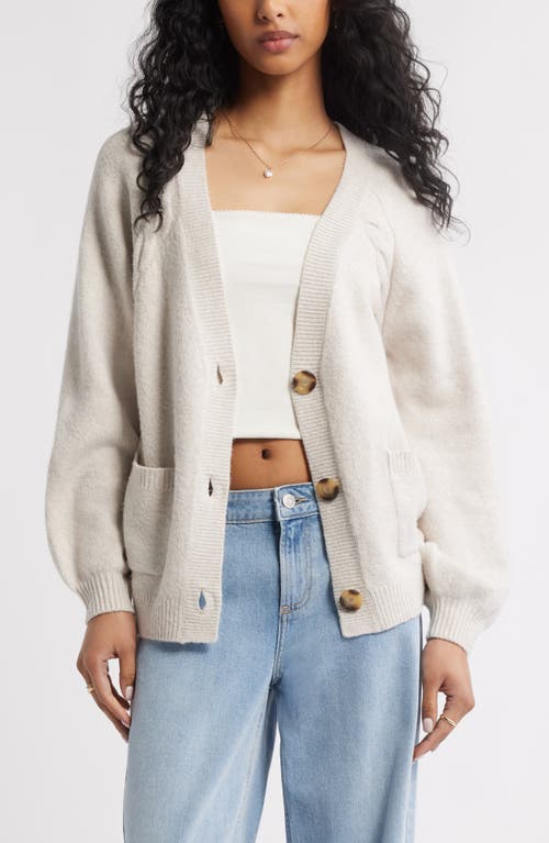 Bp. Relaxed Everyday Cardigan In Brown