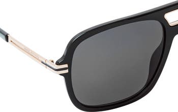 56mm Aviator Sunglasses