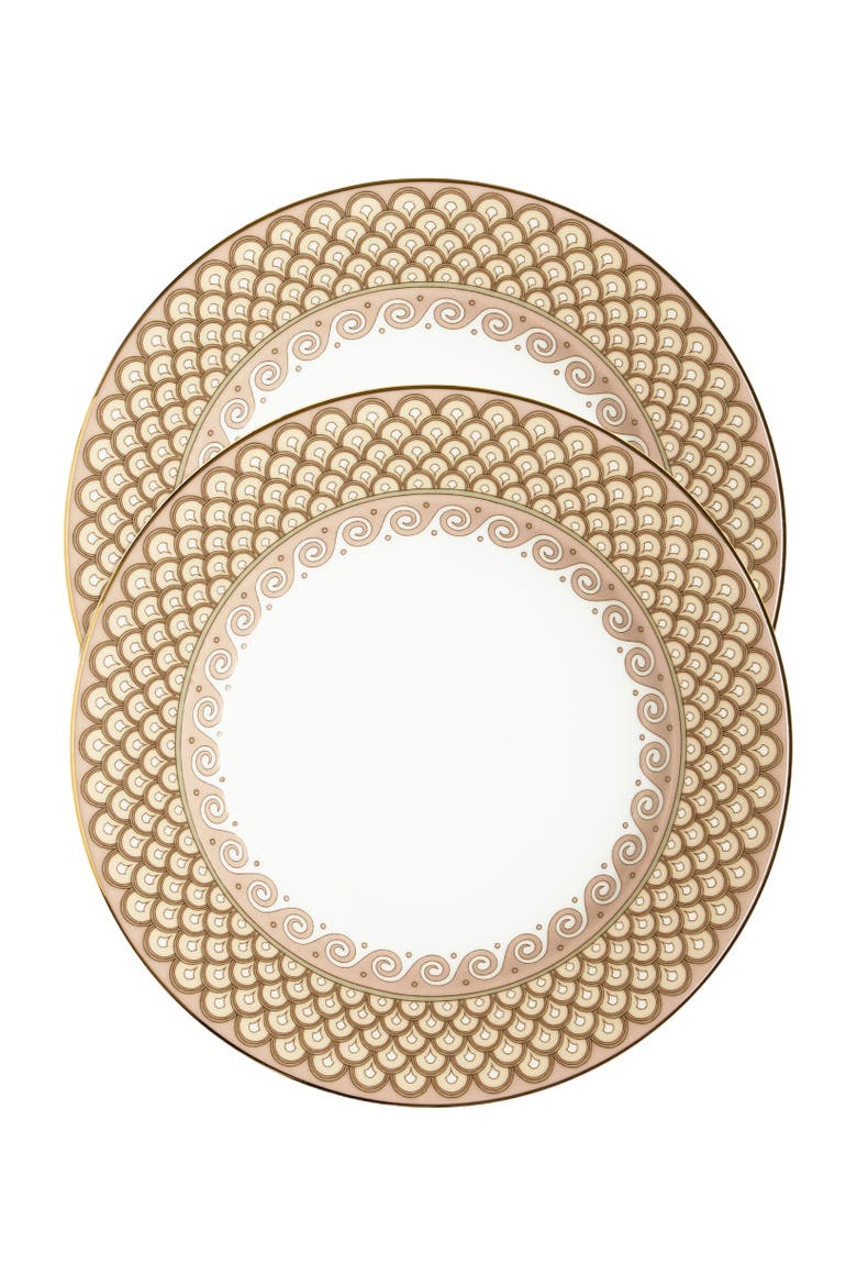Dinner Plates Set Of 2 Odysseus Dusty Pink, Main, color, Odysseus Dusty Pink