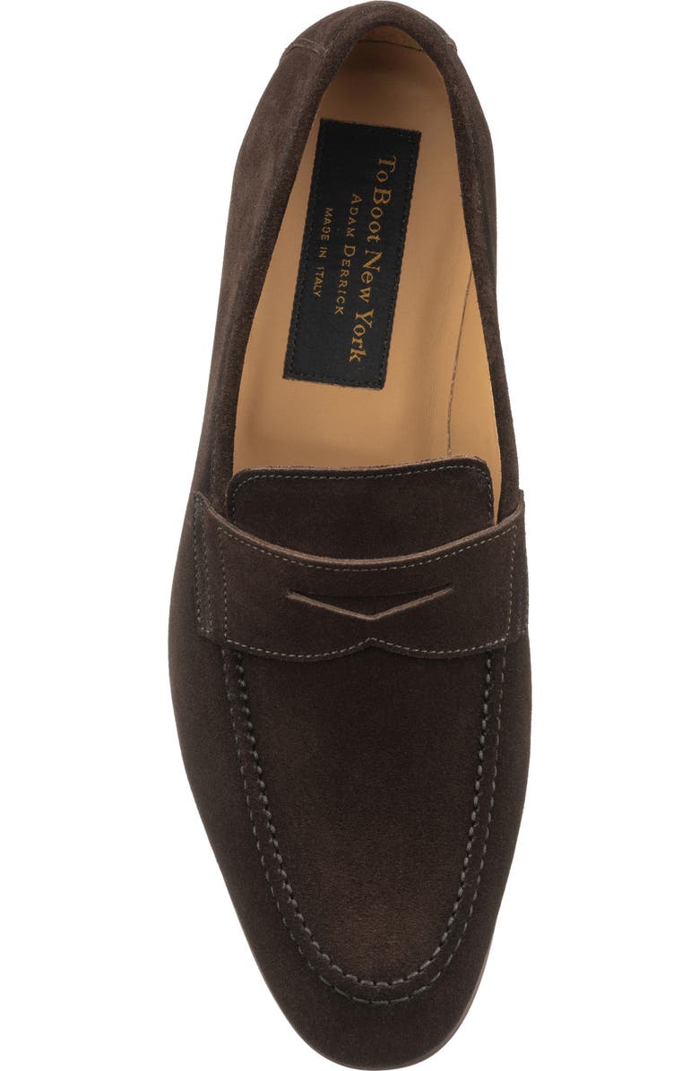 TO BOOT NEW YORK Jenner Penny Loafer, Alternate, color, Brown