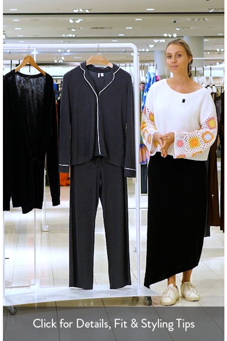 Brushed Hacci Pajamas video