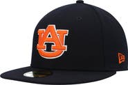 New Era Men's New Era Navy Auburn Tigers Logo Basic 59FIFTY Fitted Hat