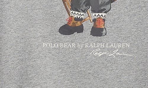 Polo Ralph Lauren Graphic Crew-neck Sweatshirt In Green