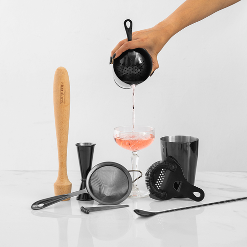 A Bar Above 14 Piece Craft Bar Set, Black In Black