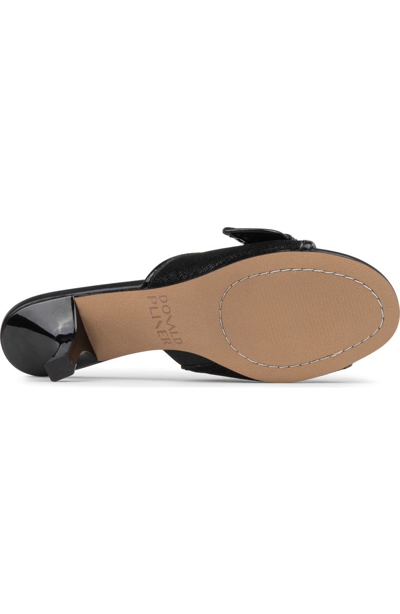 Donald Pliner Buckle Mule, Alternate, color, Black