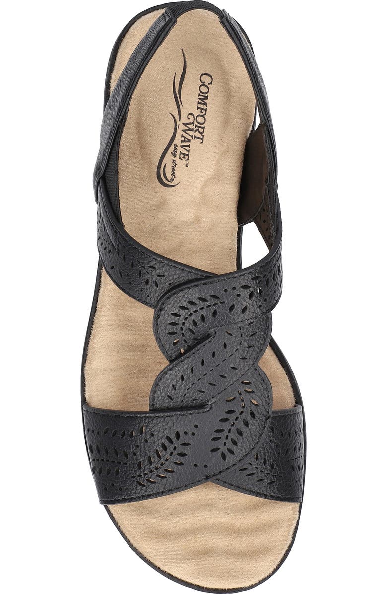 EASY STREET Weare Sandal, Alternate, color, Black