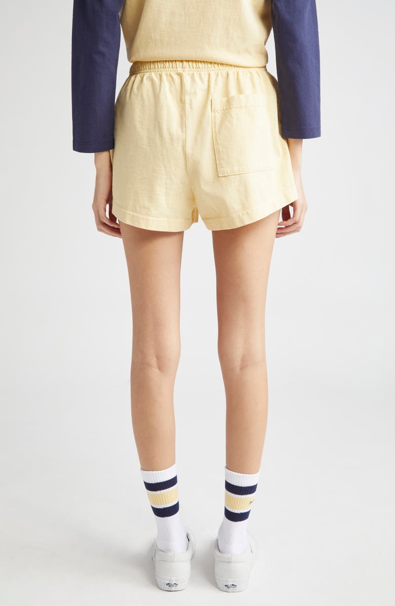 Sporty & Rich California Emblem Disco Graphic Shorts, Alternate, color,