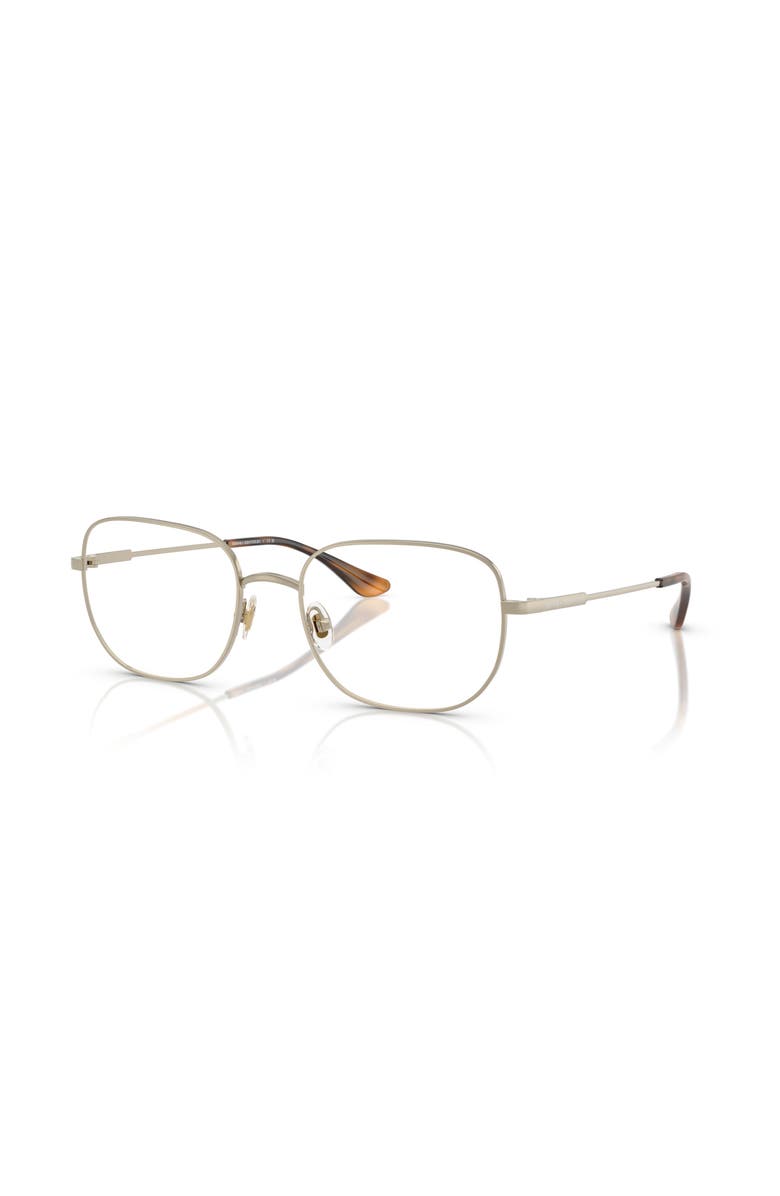 Brooks Brothers 54mm Oval optical glasses, Main, color, Gold