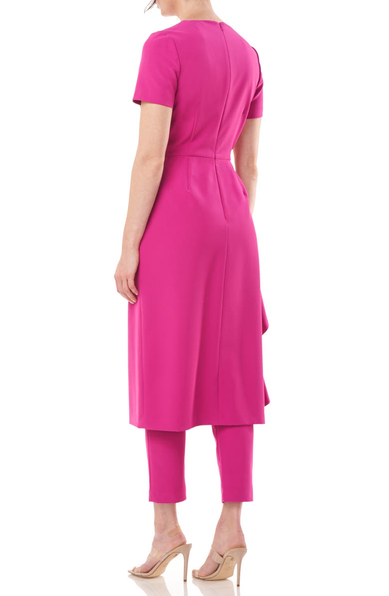 Kay Unger Tricia Ruffle Romper, Alternate, color, 