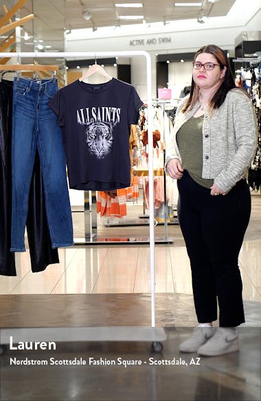 AllSaints Trinity Anna Logo Graphic T-Shirt (Women) | Nordstromrack