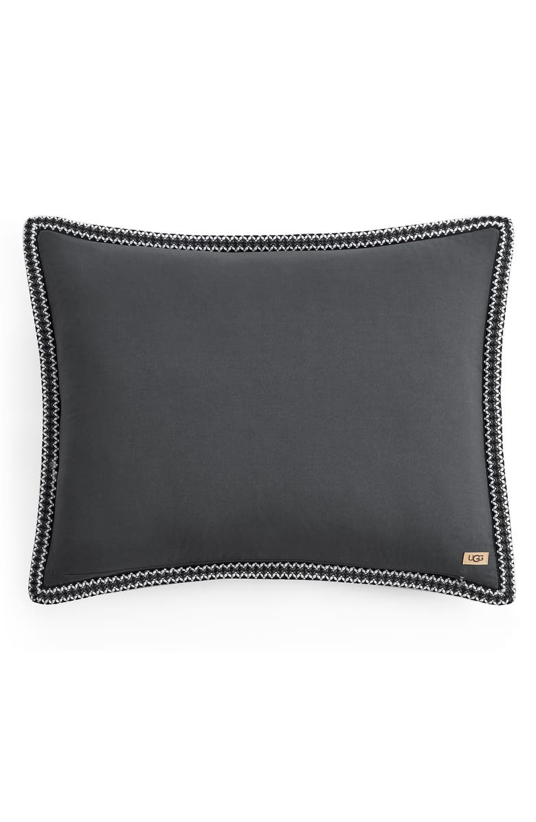 UGG<sup>®</sup> Devon UGGBraid Quilt & Shams Set, Alternate, color, Ink